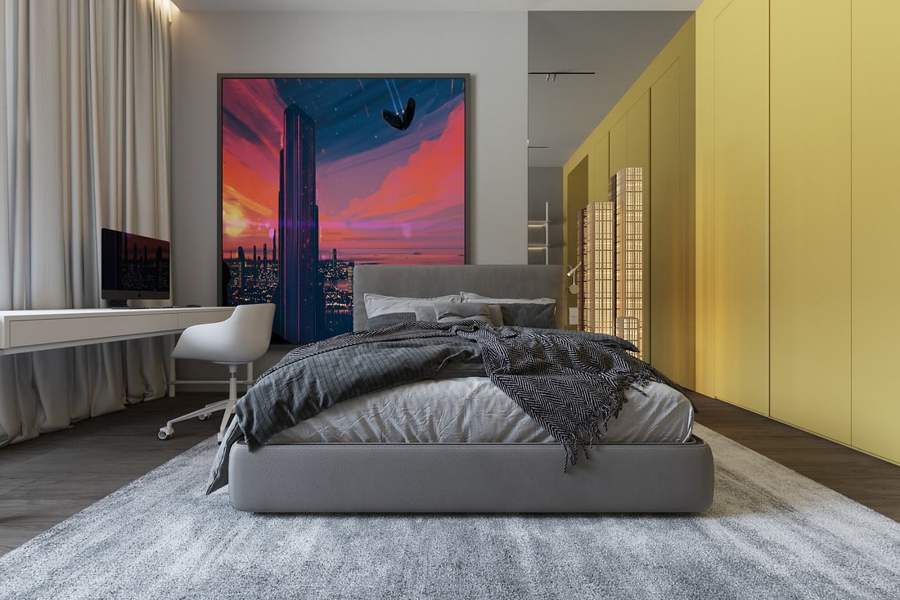 现代简约风 复式空间设计