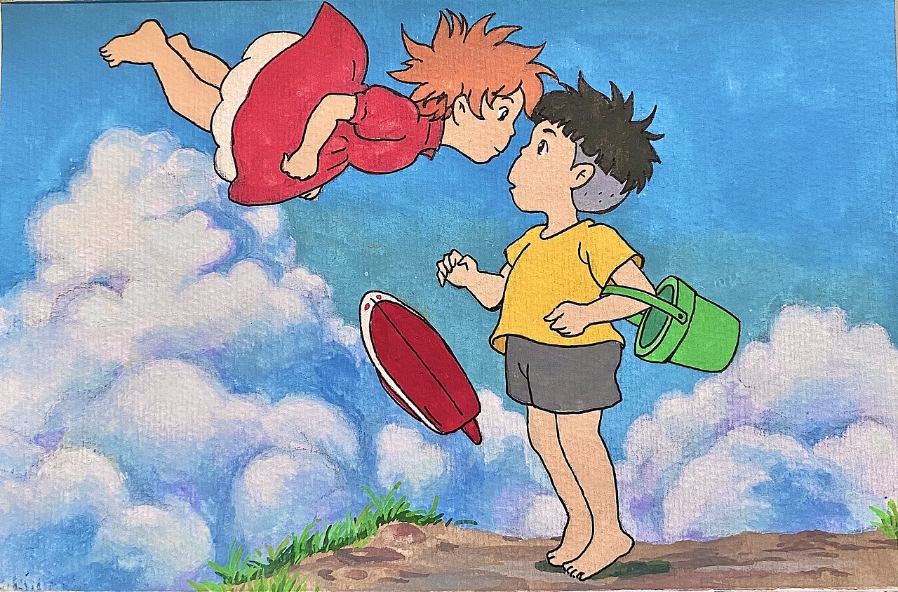 宫崎骏动画临摹集