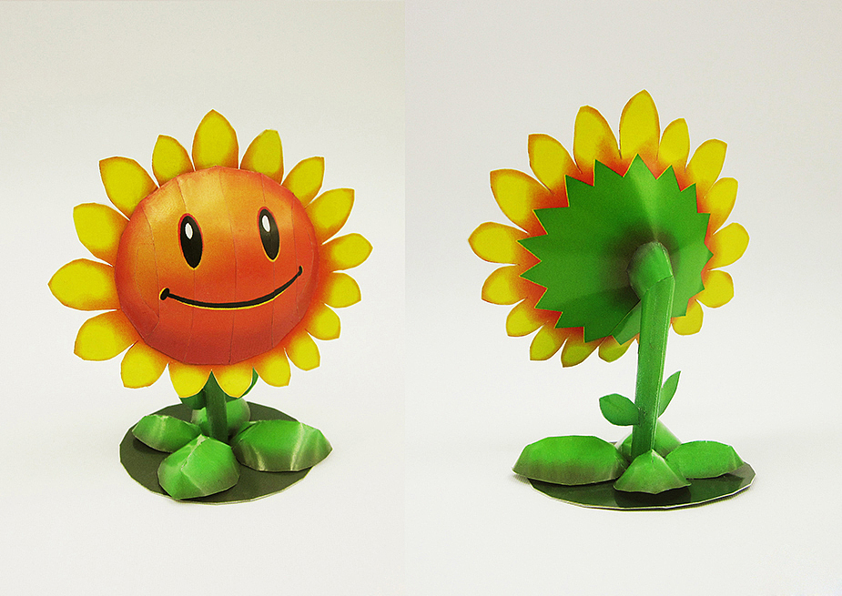 纸模型设计_植物大战僵尸（图ZMTM1ODE3MjQ4） - 其他手工艺 - 站酷设计师纸模设计师JENTC原创素材 - 站酷ZCOOL