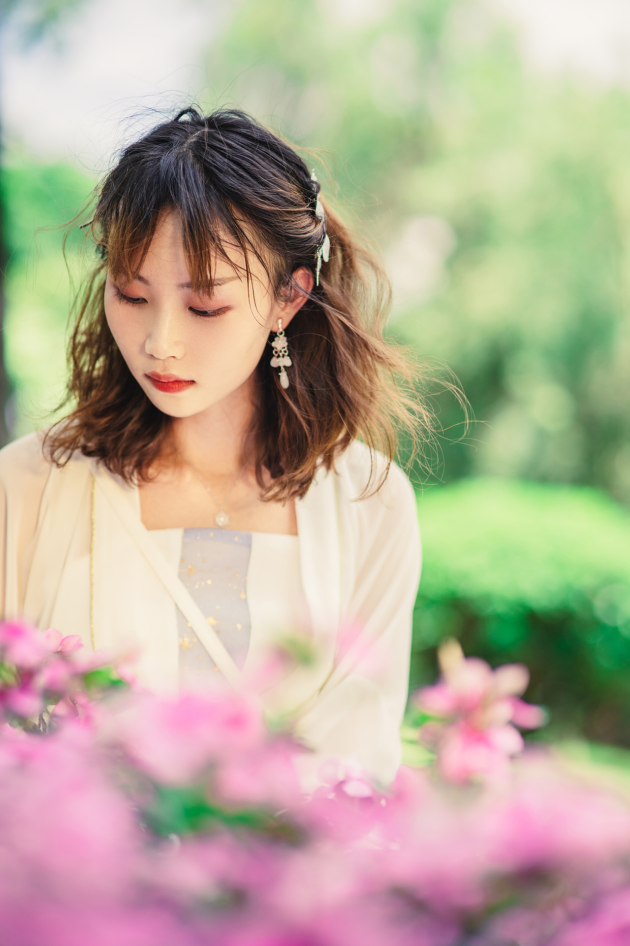 第一次拍摄汉服