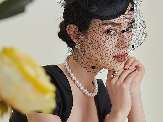 法式浪漫头饰拍摄