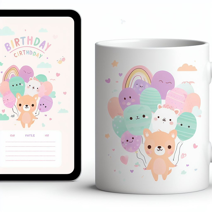 我用AI搞设计之马克杯印花（图ZMzU2MTYyMzA4） - AI作品 - 站酷设计师凤炎忻原创素材 - 站酷ZCOOL