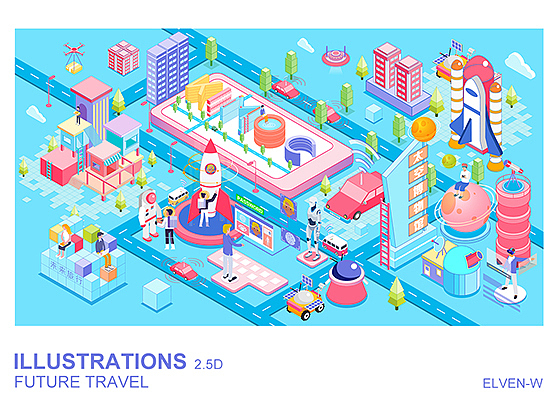 未来旅行（图ZMTMyODg1NzQw） - 其他空间 - 站酷设计师吴阳洋原创素材 - 站酷ZCOOL