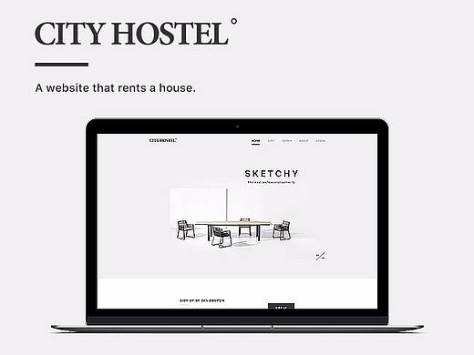 City hostel design