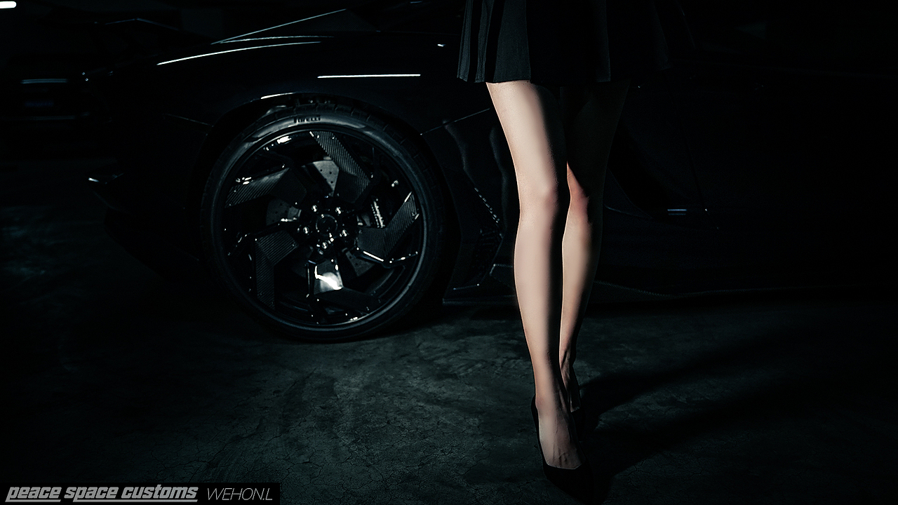 汽车摄影:兰博基尼 LP700 黑武士