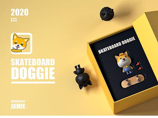 C4D盲盒形象设计