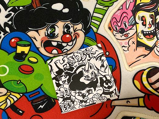 原创插画zine｜肚肚的怪怪星球手记