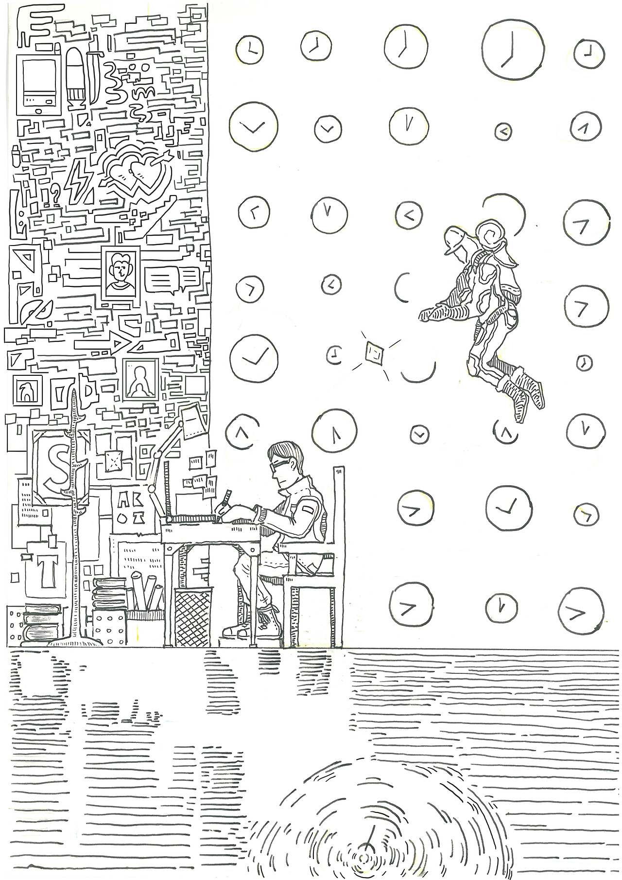 插画作业（图ZNTIyNzQ2MzI=） - 创作习作 - 站酷设计师飘公原创素材 - 站酷ZCOOL