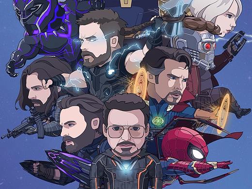 Avengers: Infinity War（個人主頁-ZMjczNDExNDA=） - 商業(yè)插畫 - 站酷設計師godot_23原創(chuàng)素材 - 站酷ZCOOL