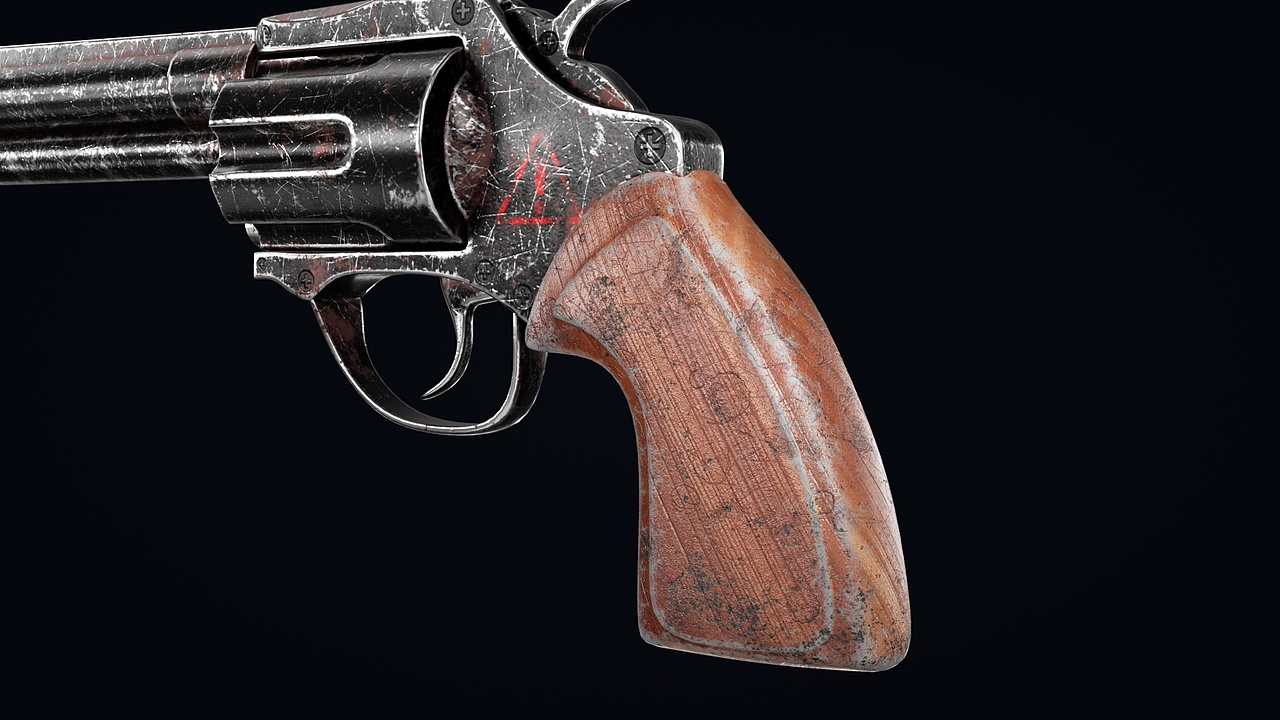 手枪渲染（图ZMjgyMTA5Njk2） - 产品 - 站酷设计师简单点0原创素材 - 站酷ZCOOL