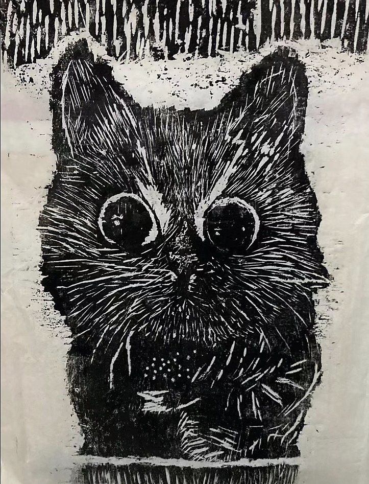 版画、综合材料画