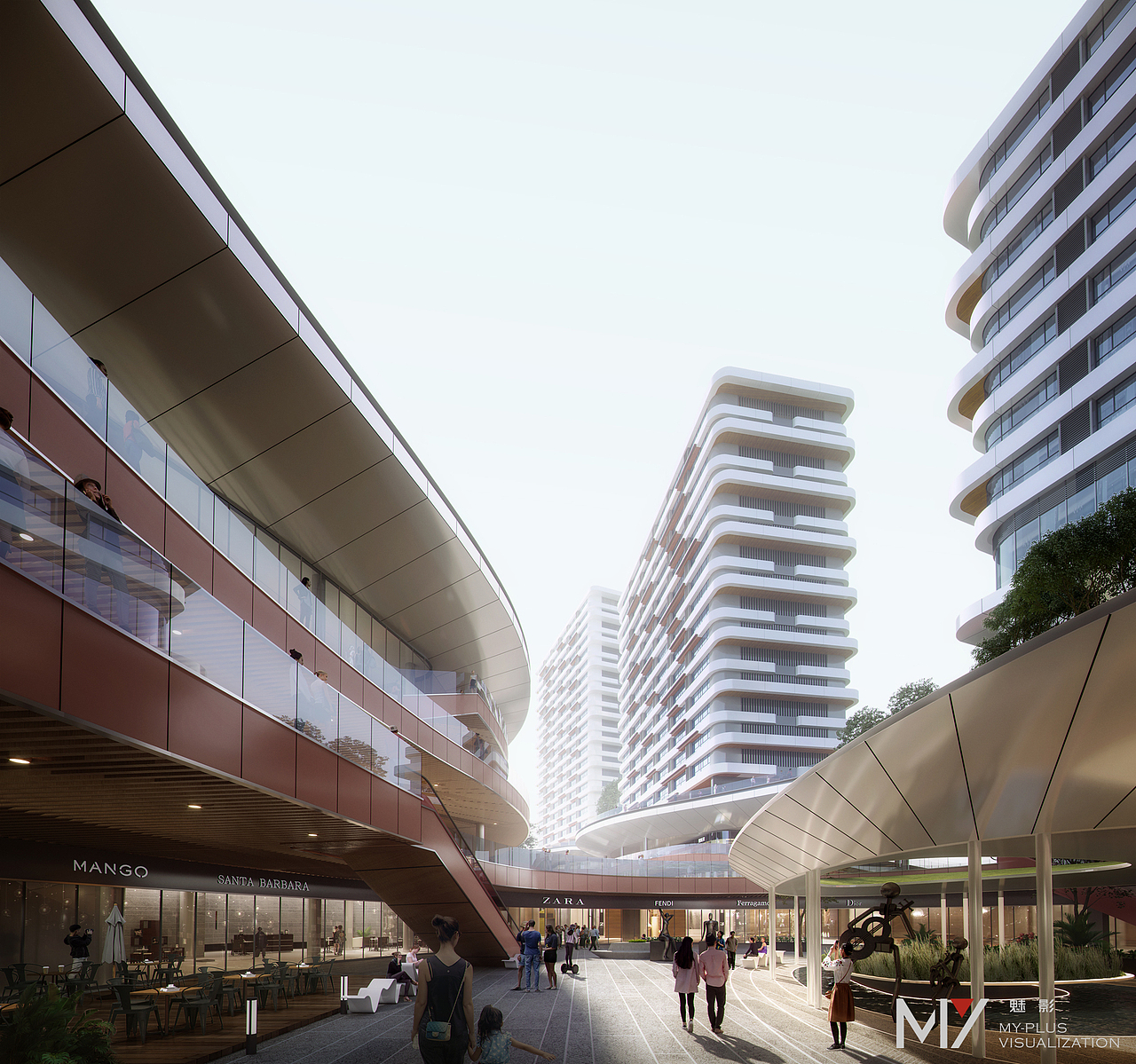 魅影建筑表现（图ZMzA2MTU5NjY4） - 建筑/空间 - 站酷设计师叼香烟的狼原创素材 - 站酷ZCOOL