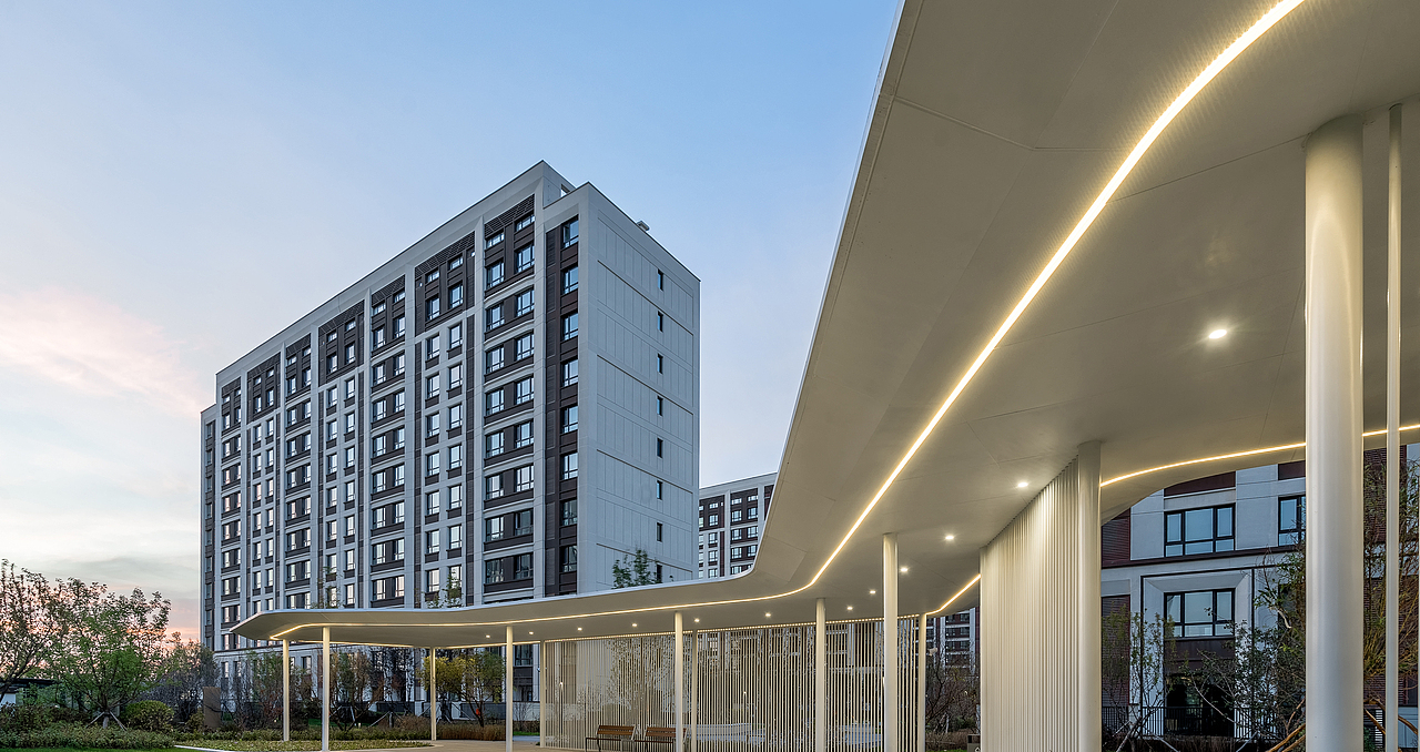 【建筑环境摄影】长春力旺林溪湖住宅园区建筑景观