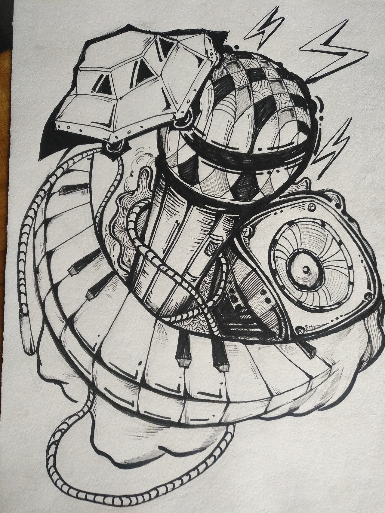 那年集训创意速写的那点东西