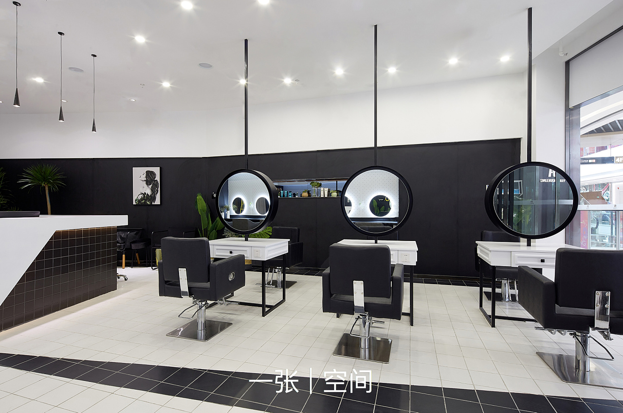 一张建筑空间摄影7理发店拍摄