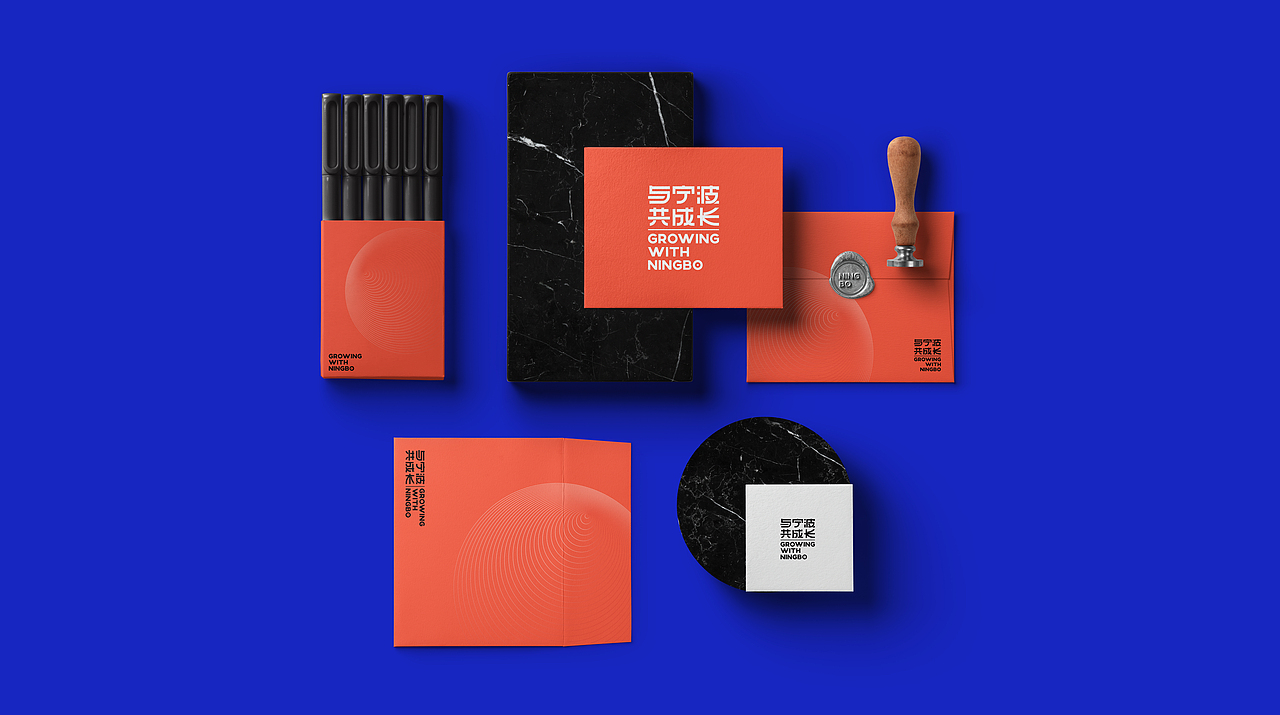 2019 宁波人才日「与宁波·共成长」 logo设计/vi手册