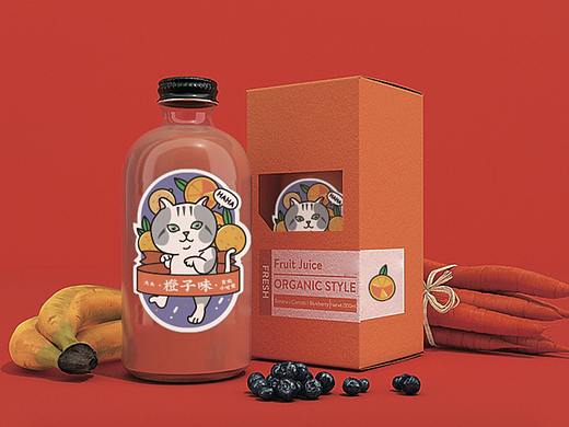 MOCHA猫咪咖啡馆饮品包装设计