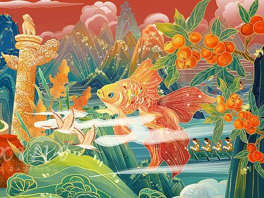 【绘画】国潮风端午安康