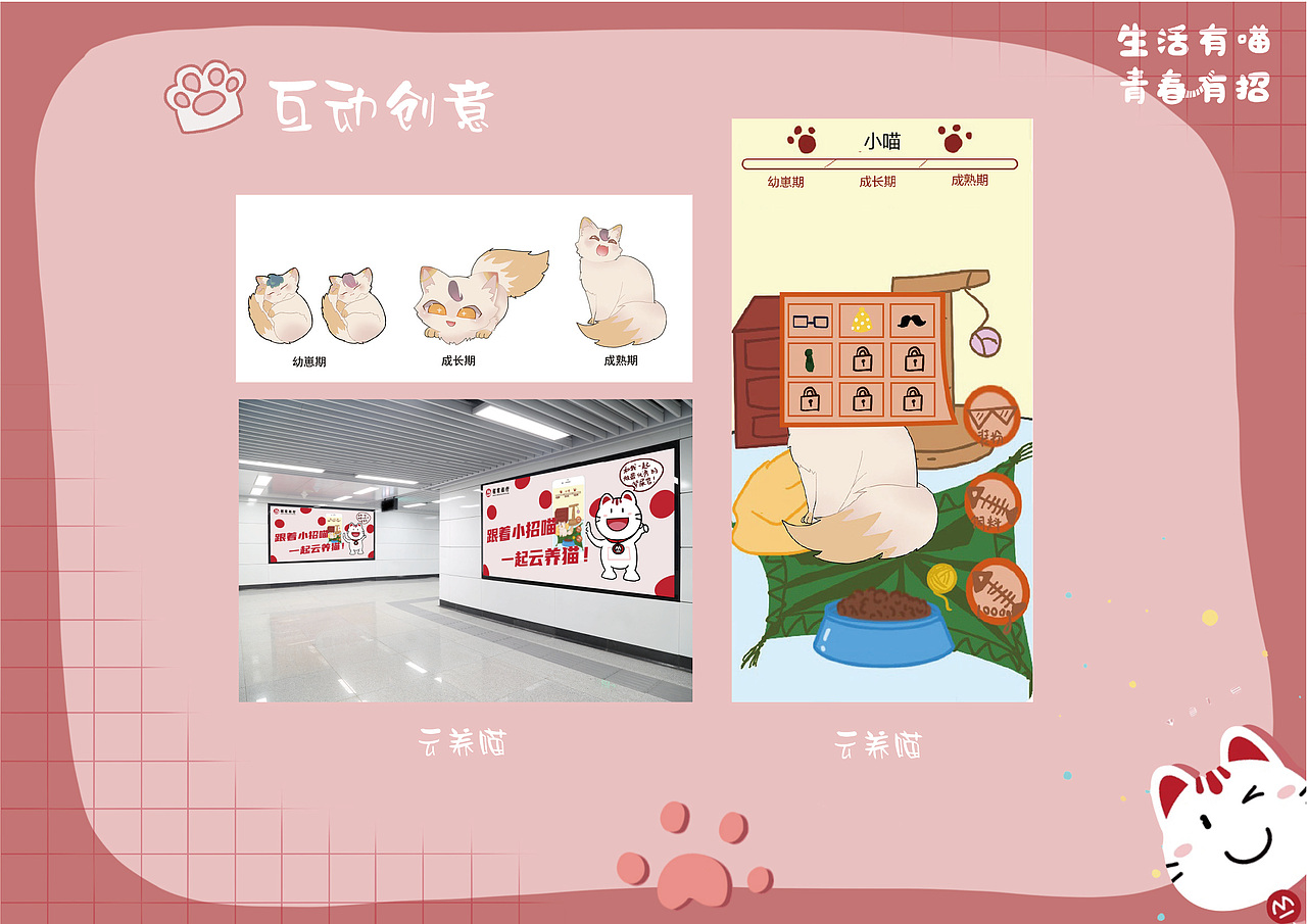 招商银行小招喵策划案 《生活有喵,青春有招》
