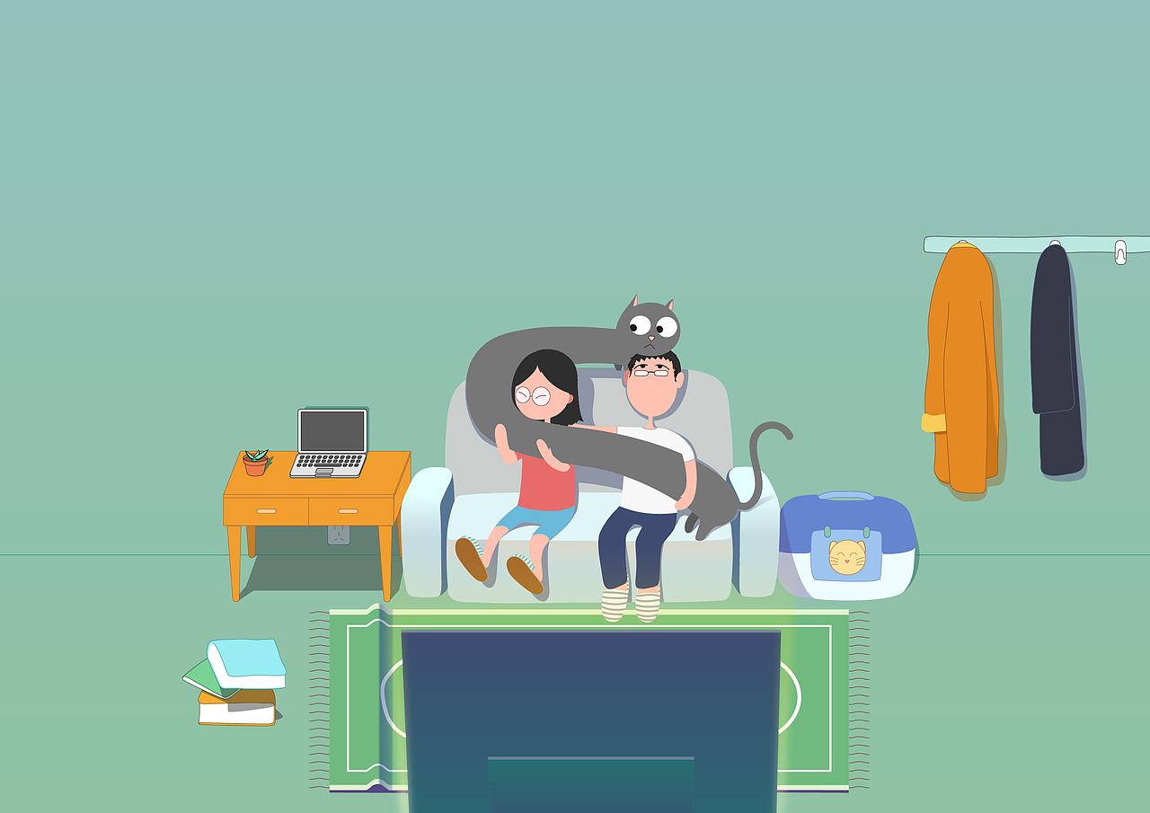 宝仔和滚滚（图ZNDE2OTY4NjQ=） - 艺术插画 - 站酷设计师Joe可乐原创素材 - 站酷ZCOOL