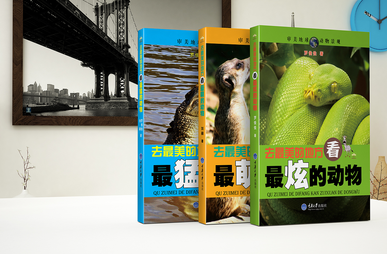 动物世界动物百科书包装装帧（图ZODgxMDUwMDg=） - 书籍/画册 - 站酷设计师陈俊龙29原创素材 - 站酷ZCOOL