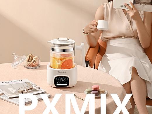 小家电摄影丨长虹 养生壶 x 光影集 PXMIX