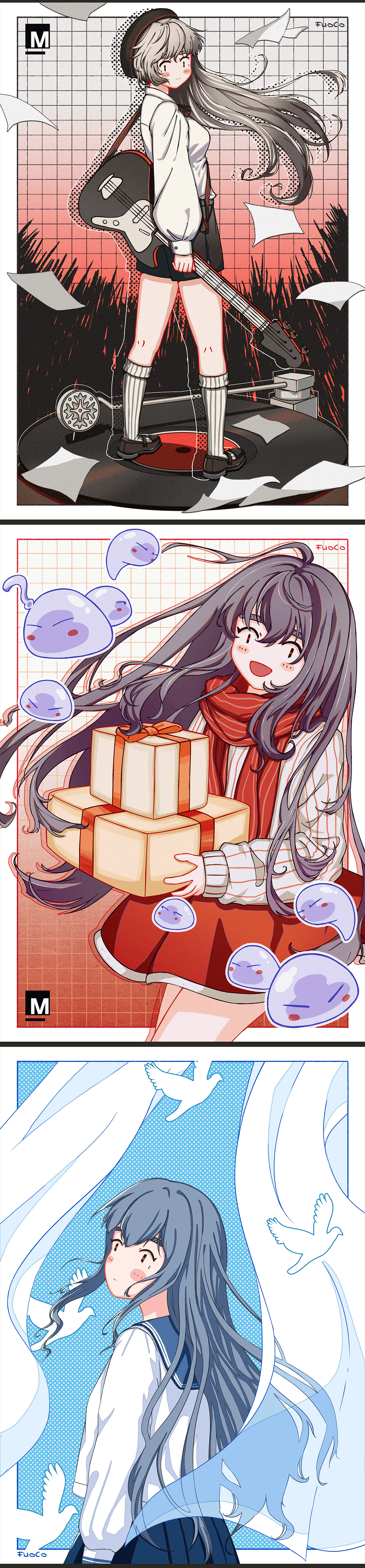 2021插畫年終總結(jié)（圖ZMjgzNjY3NjIw） - 創(chuàng)作習(xí)作 - 站酷設(shè)計師fuoco火火原創(chuàng)素材 - 站酷ZCOOL