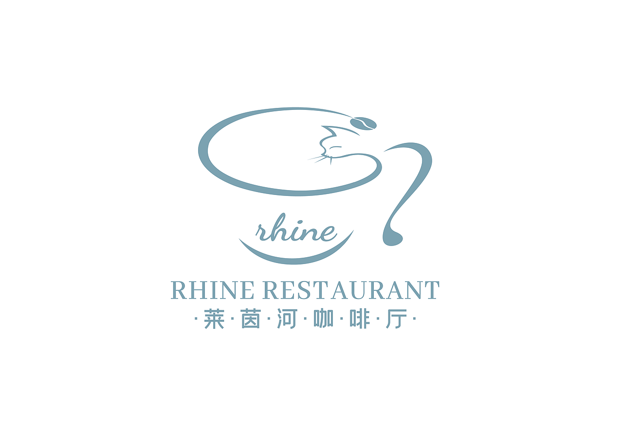 咖啡logo，原创设计