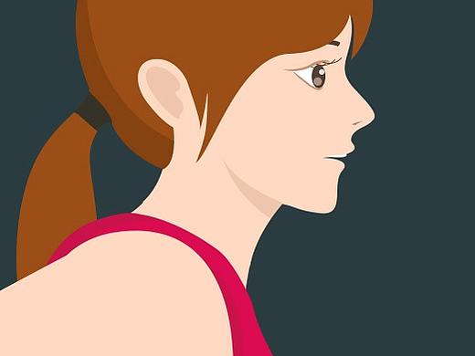 跑步人物矢量动画