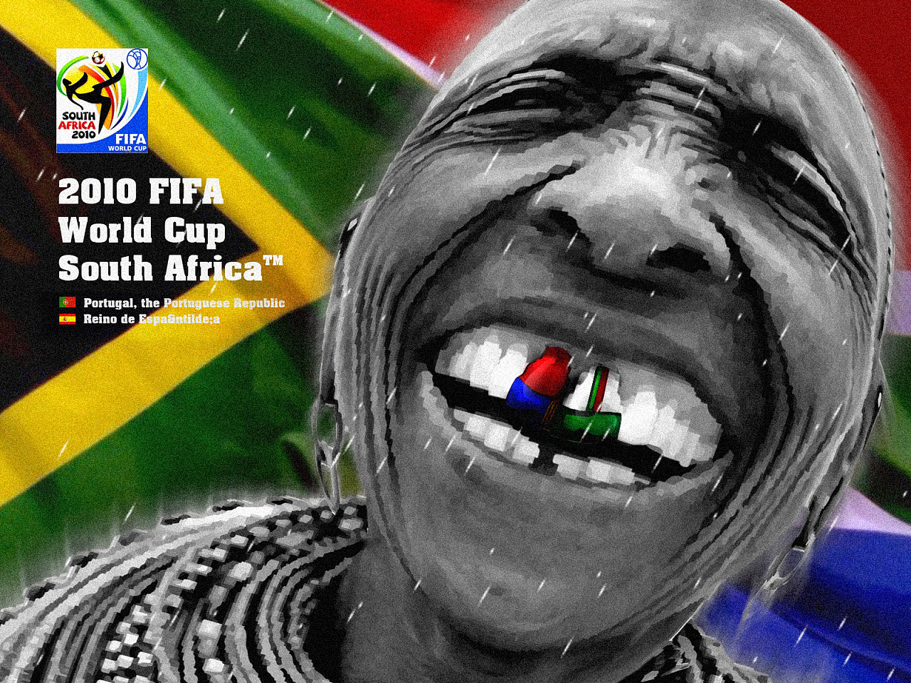 南非世界杯可爱卡通壁纸_体育_太平洋电脑网