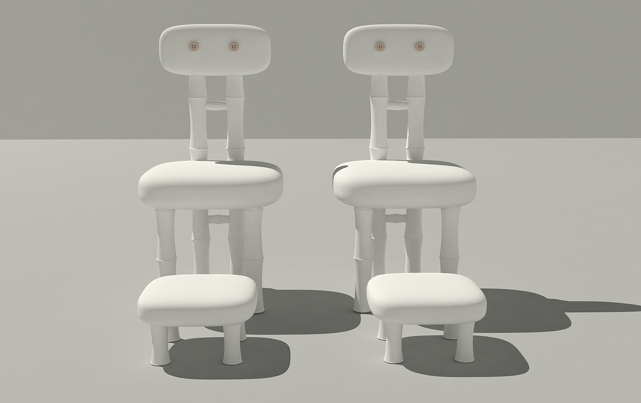 从明清家具提取灵感做一组坐具设计