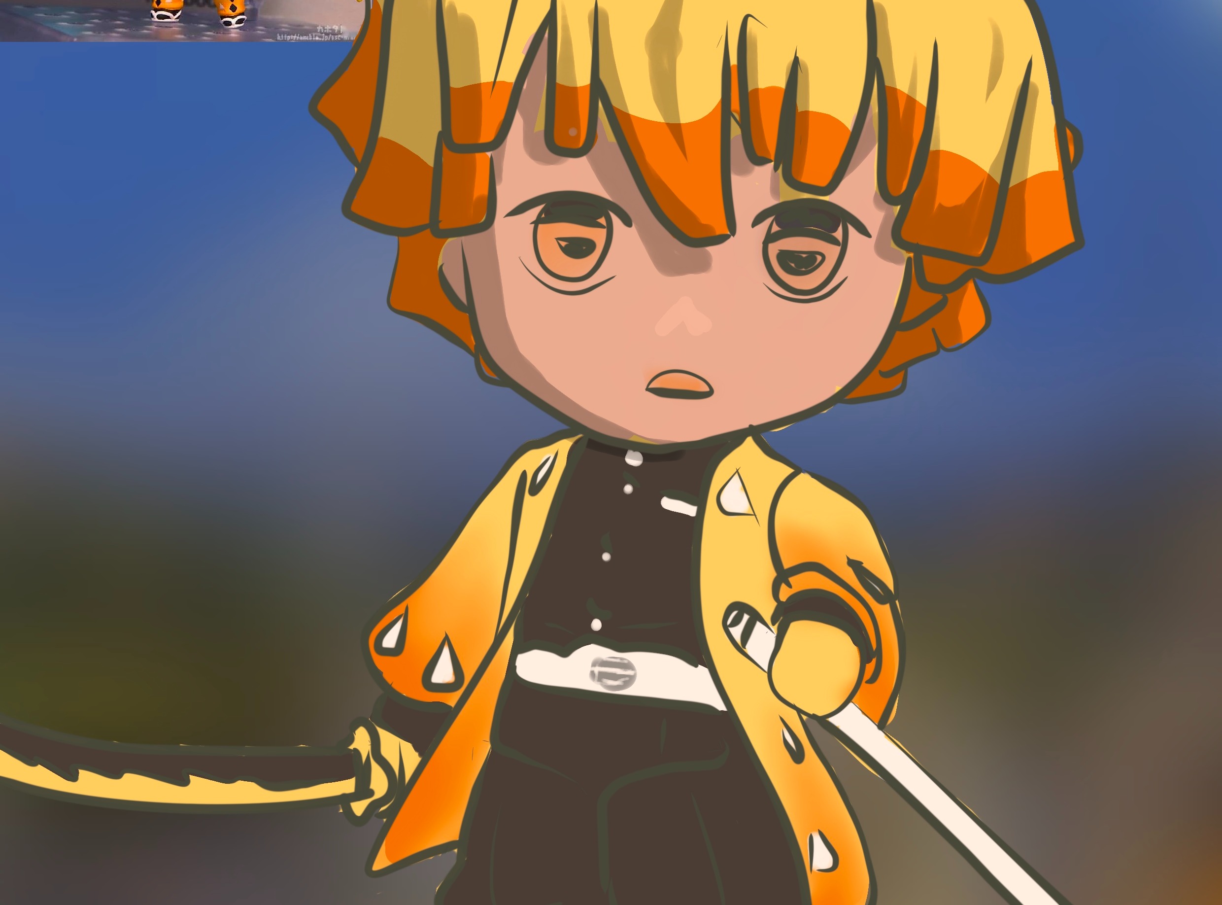 鬼滅の刃 我妻善逸 火雷神 フィギュア Hero Belief studio フィギュア