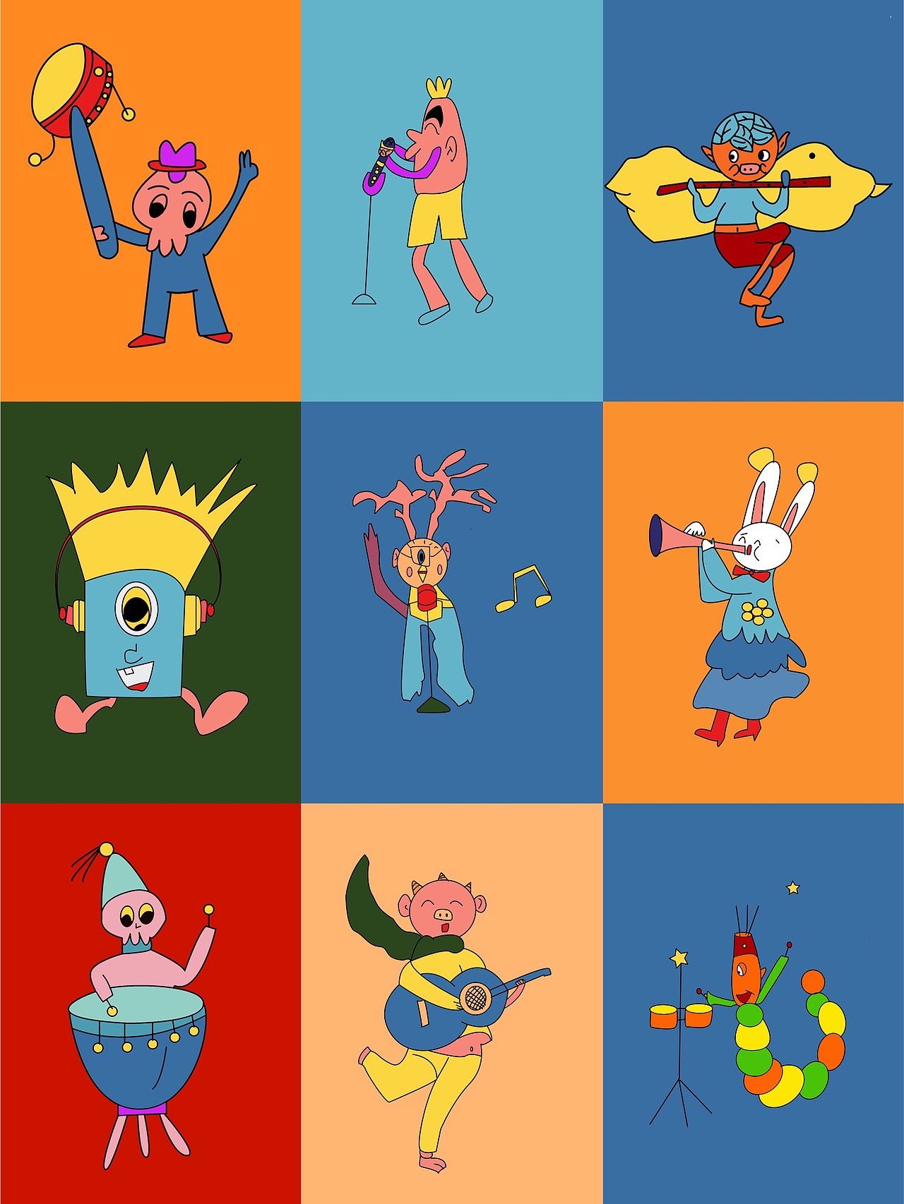 小怪物的音乐会