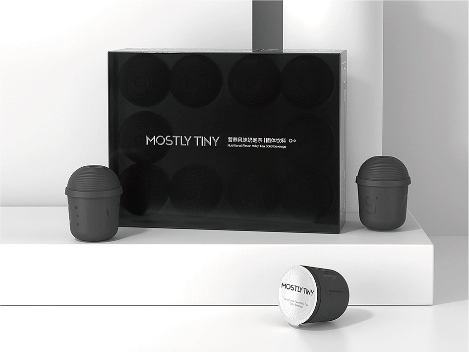 从不营销 ● MOSTLY TINY营养风味奶泡茶