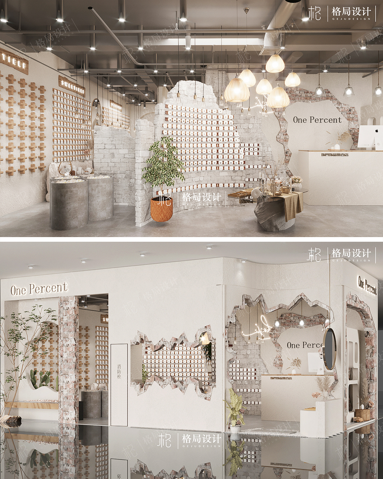 饰品店（图ZMjY3NTgxMDA0） - 商业空间设计 - 站酷设计师格局设计原创素材 - 站酷ZCOOL