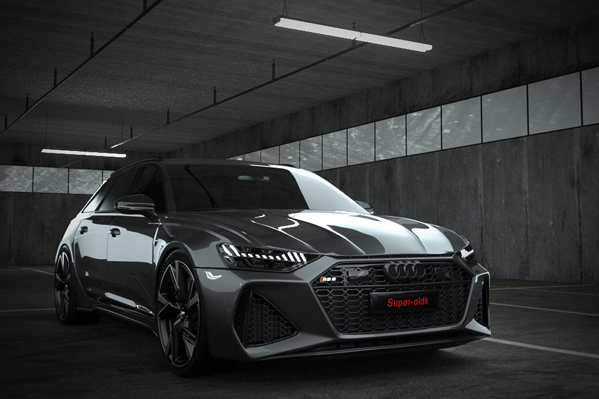 C4D Audi RS6 Avant（图ZMjc1Nzk0Mzg4） - 机械/交通 - 站酷设计师钱大大Kimura原创素材 - 站酷ZCOOL