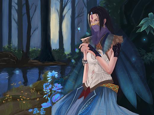 板绘、练习（个人主页-ZNTYxNTA2ODQ=） - 创作习作 - 站酷设计师暮山烟原创素材 - 站酷ZCOOL
