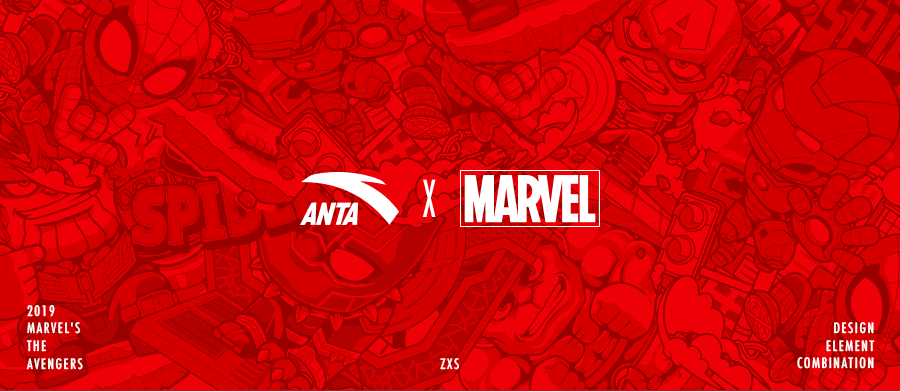ANTA X MARVEL 复仇者联盟Q版插画（图ZMTgyNjU4MzIw） - 商业插画 - 站酷设计师狂奔的包子插画铺原创素材 - 站酷ZCOOL