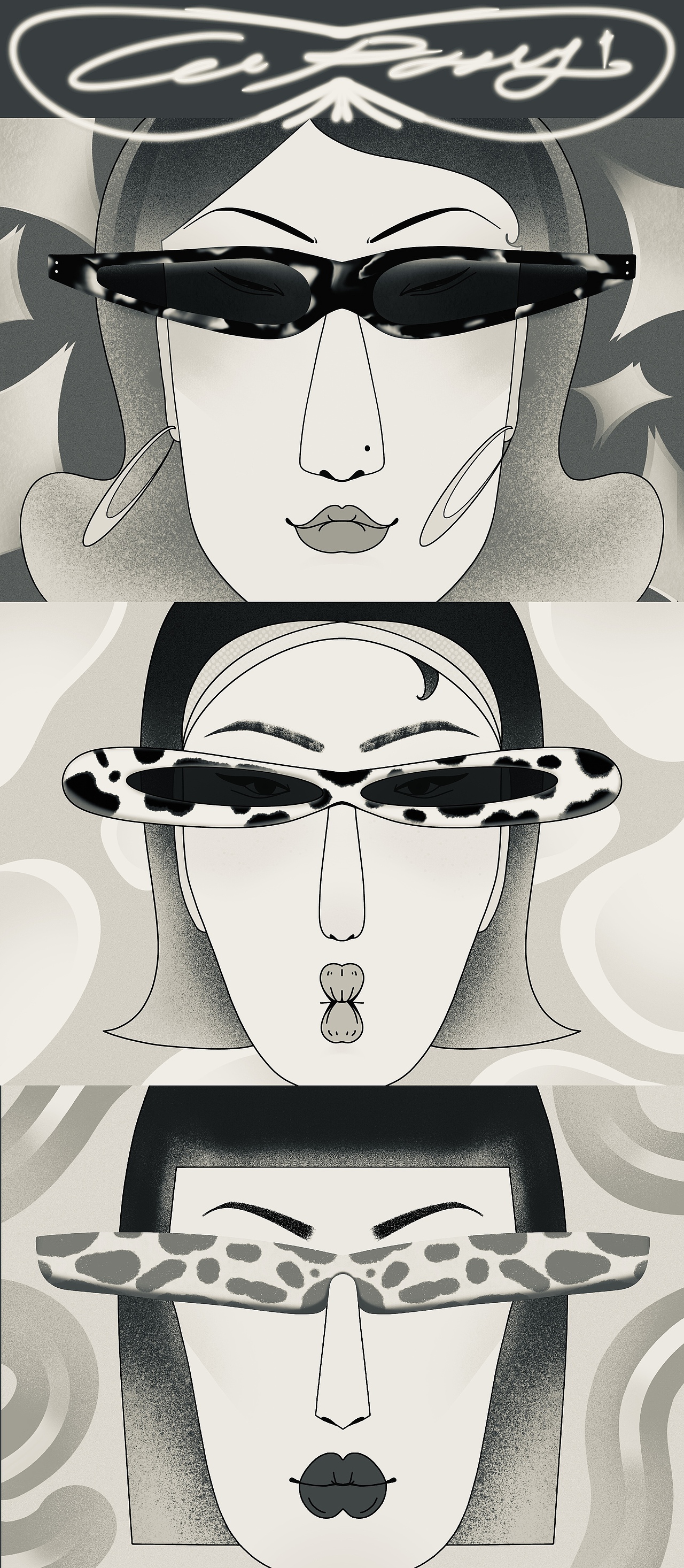 2021·插画作品合集（图ZMjc2NjQ1NDc2） - 图案 - 站酷设计师美蛙代子原创素材 - 站酷ZCOOL