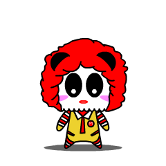 熊猫小三cos蓝蓝路