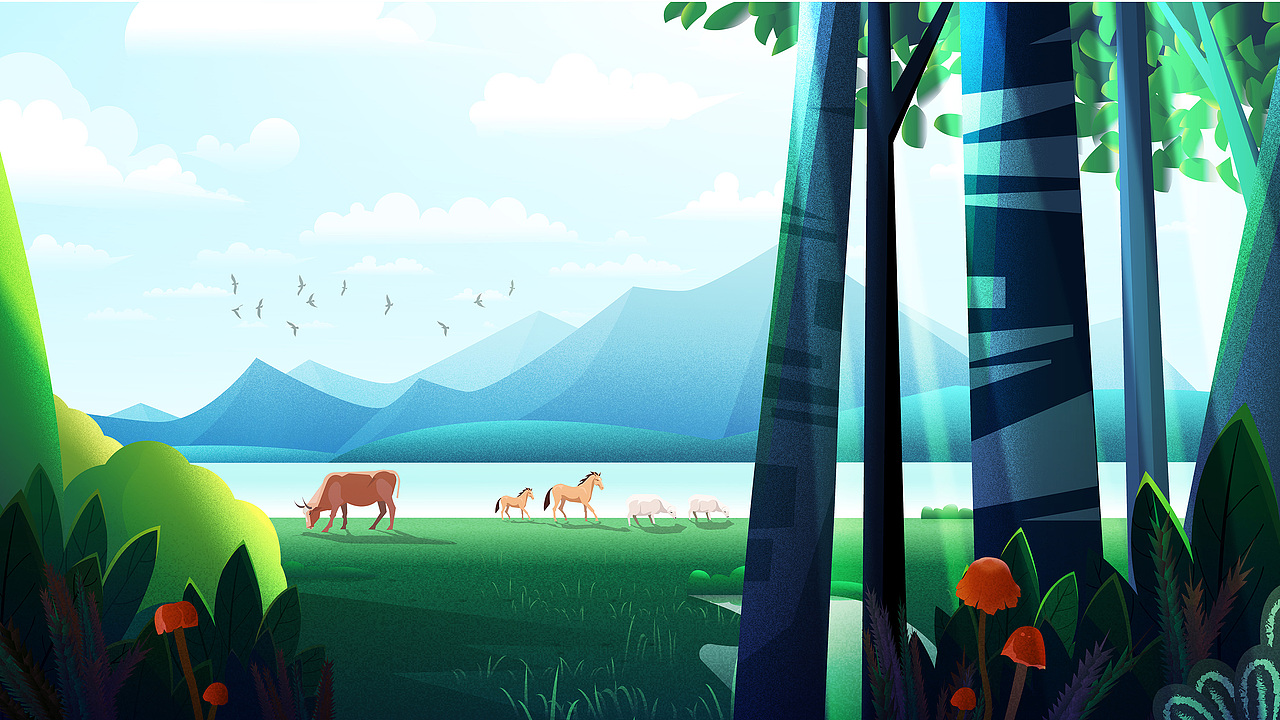 插画风格MG动画（图ZOTI3NTIxMDQ=） - Motion Graphic - 站酷设计师致象文化原创素材 - 站酷ZCOOL