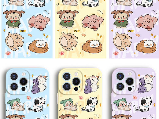 原创手机壳插画