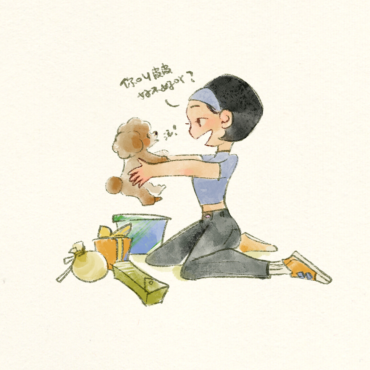 Life with Pipi（图ZMjg5MjA3NDcy） - 绘本 - 站酷设计师SalineWood原创素材 - 站酷ZCOOL