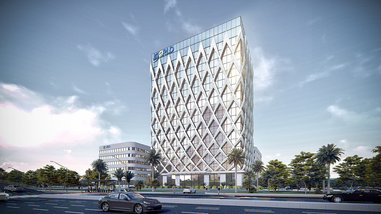 写字楼外立面设计