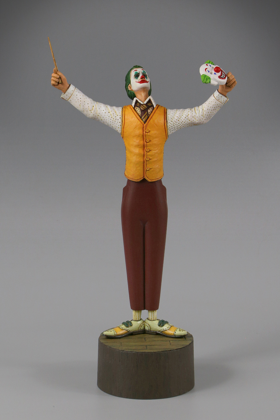 小丑gk雕像 指挥家亚瑟|手工艺|手办/模玩|澜若思工作室_原创作品