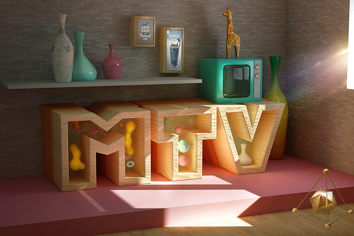 c4d场景练习 - 原创作品 - 站酷(zcool)