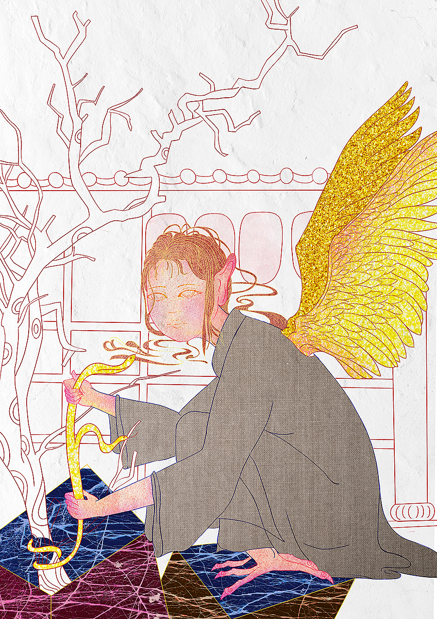 《怪物志》——赤城（图ZMTczNDk2NTUy） - 艺术插画 - 站酷设计师大慧哟原创素材 - 站酷ZCOOL