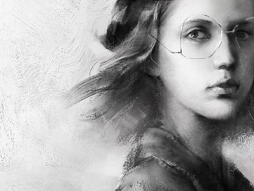 照片临摹头像练习