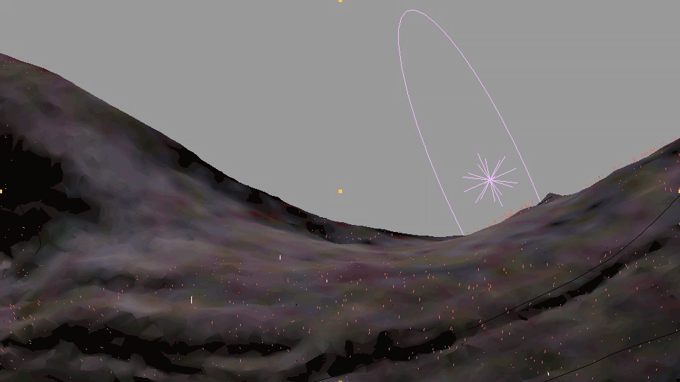 #houdini#c4d每月动态练习_第三月/reaction diffusion