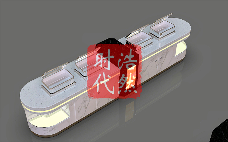 大理石折叠布菲台设计制作安装